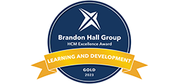 Aptara HCM Excellence Award Brandon Hall Group, Learning & Development award 2023 Logo