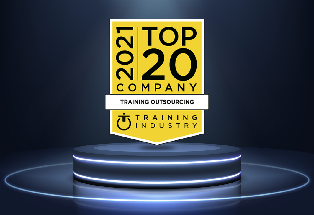 Aptara – Awarded for the 9th time: ‘Top 20 Training Outsourcing Companies’ for 2021 by Training Industry!